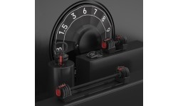 SGR18 PRO SET 3IN1 ADJUSTABLE DUMBBELLS 20 KGS HMS