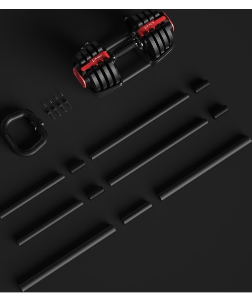 SGR18 PRO SET 3IN1 ADJUSTABLE DUMBBELLS 20 KGS HMS