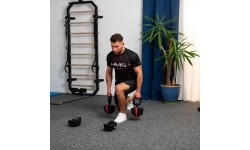 SGR18 PRO SET 3IN1 ADJUSTABLE DUMBBELLS 20 KGS HMS