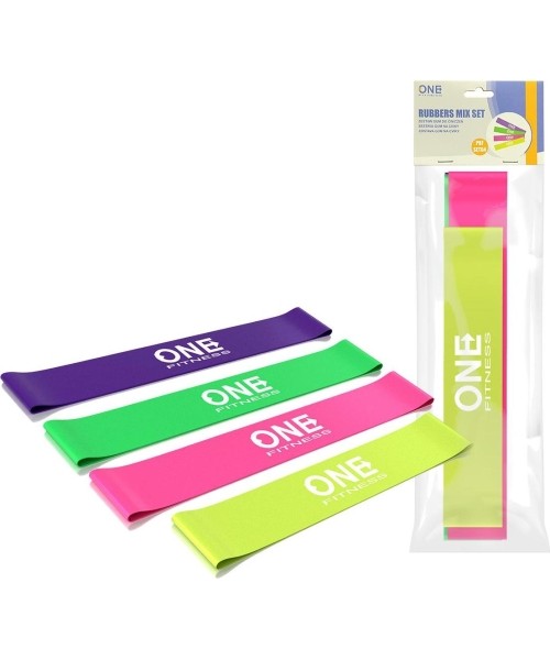 PBF EXERCISE BAND SET 04 ONE FITNESS