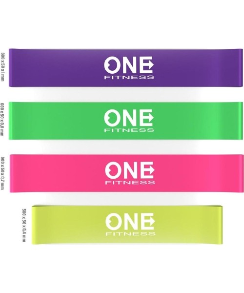 PBF EXERCISE BAND SET 04 ONE FITNESS