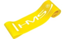 Treeningkumm HMS GU04 (kollane) 500 x 50 x 0,4 mm