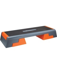 Aeroobikastepp AS007 must/oranž HMS Premium