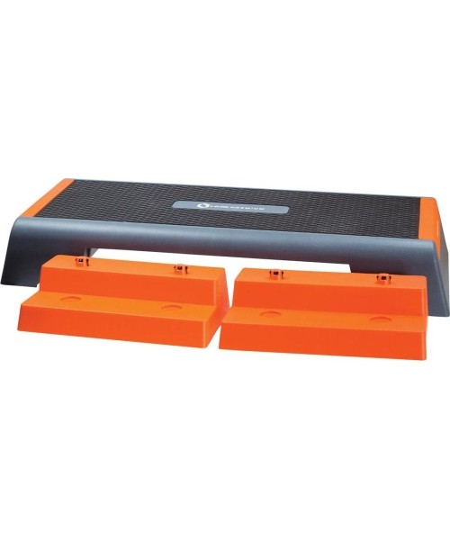 AS007 BLACK/ORANGE AEROBIC STEP HMS PREMIUM