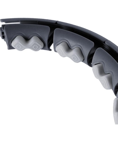 HHW06 HULA HOOP BLACK WITH WEIGHT + COUNTER HMS