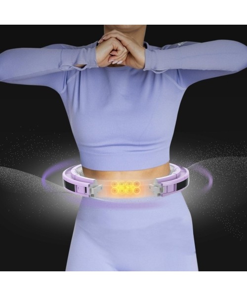 HHM13 HULA HOOP VIOLET MAGNETIC WITH WEIGHT + COUNTER HMS