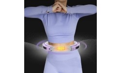 HHM13 HULA HOOP VIOLET MAGNETIC WITH WEIGHT + COUNTER HMS