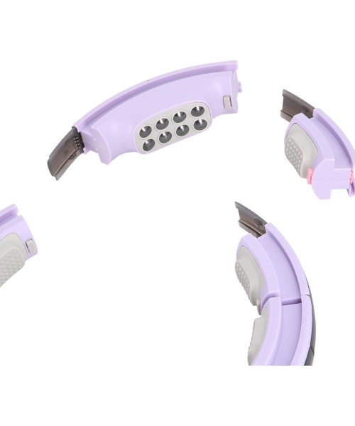 HHM13 HULA HOOP VIOLET MAGNETIC WITH WEIGHT + COUNTER HMS