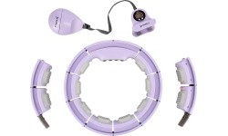 HHM13 HULA HOOP VIOLET MAGNETIC WITH WEIGHT + COUNTER HMS