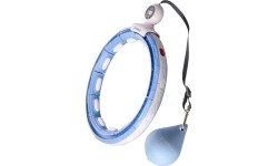 HHM15 HULA HOOP BLUE MAGNETIC WITH WEIGHT + COUNTER HMS