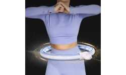HHM15 HULA HOOP BLUE MAGNETIC WITH WEIGHT + COUNTER HMS