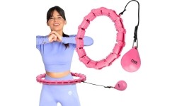 Roosa raskusega hularõngas OHA02 One Fitness