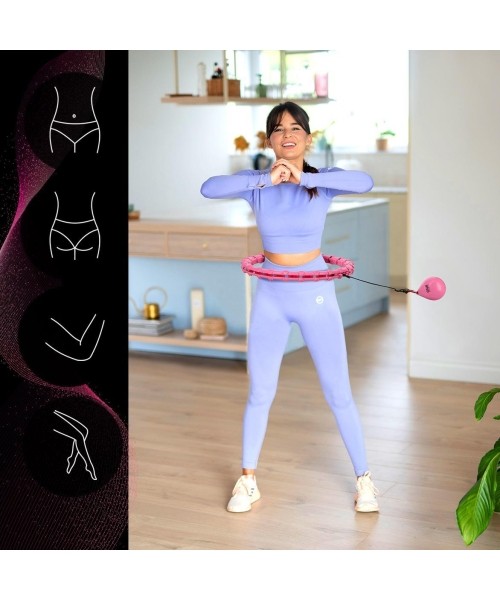 Roosa raskusega hularõngas OHA02 One Fitness
