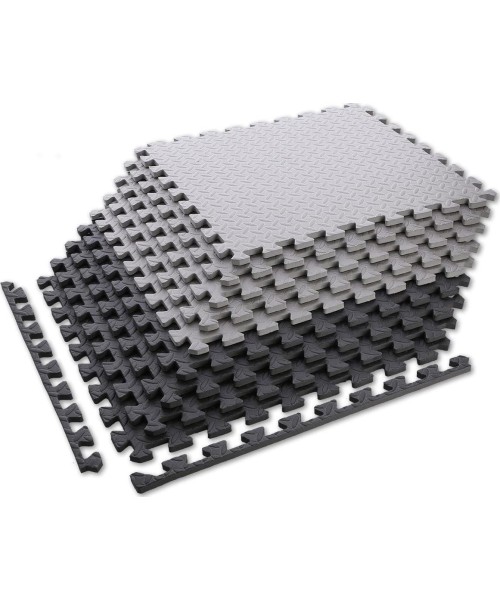 MP12 MULTIPACK PUZZLE MAT FOR GYM EQUIPMENT (9PCS)HMS PREMIUM