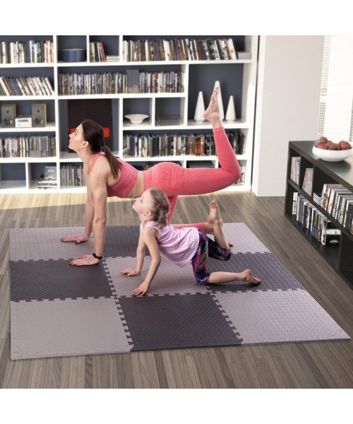 MP12 MULTIPACK PUZZLE MAT FOR GYM EQUIPMENT (9PCS)HMS PREMIUM