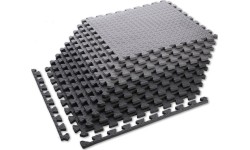 Multipack Puzzle Mat For Gym Equipment HMS Premium MP12, Dark Gray