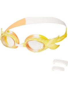 NQG870SAF YELLOW MERMAID JUNIOR GOGGLES NILS AQUA