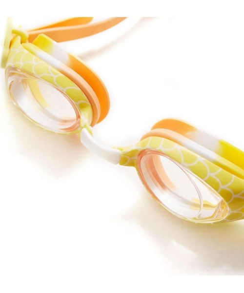 NQG870SAF YELLOW MERMAID JUNIOR GOGGLES NILS AQUA