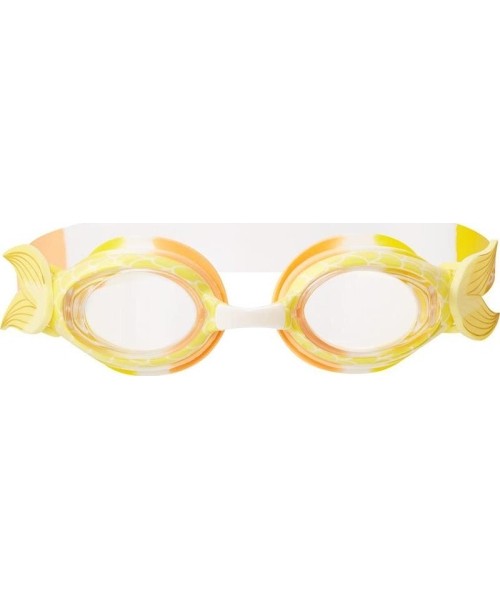 NQG870SAF YELLOW MERMAID JUNIOR GOGGLES NILS AQUA