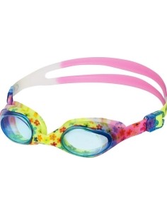 NQG170FAF BLUE FLOWERS JUNIOR GOGGLES NILS AQUA