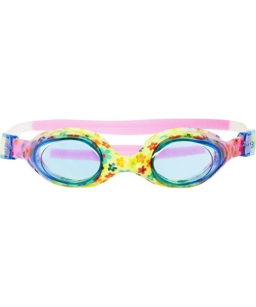 NQG170FAF BLUE FLOWERS JUNIOR GOGGLES NILS AQUA