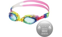 NQG170FAF BLUE FLOWERS JUNIOR GOGGLES NILS AQUA