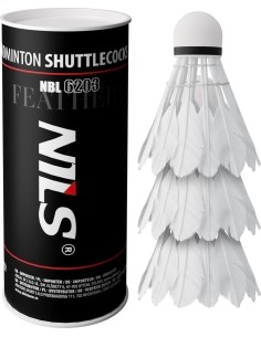 NBL6203 SHUTTLECOCKS FEATHERS 3 PCS. NILS