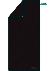 Microfibre Towel Nils Camp NCR13 Black, 200x90 cm