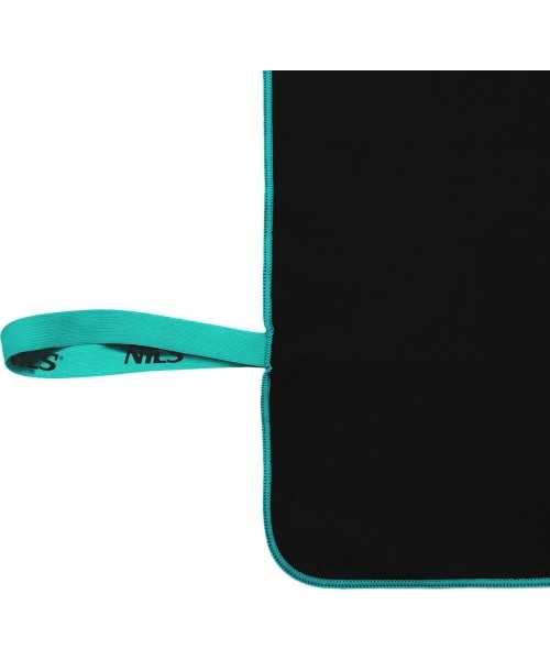 Microfibre Towel Nils Camp NCR13 Black, 200x90 cm