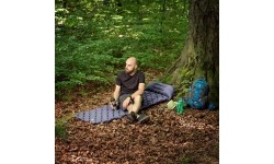 Tourist Mat With Pump Nils Camp NC4006, Grey