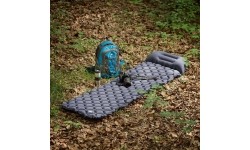 Tourist Mat With Pump Nils Camp NC4006, Grey