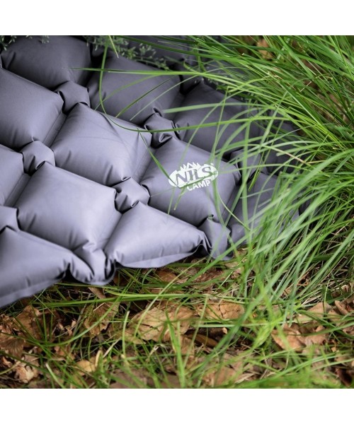 Tourist Mat With Pump Nils Camp NC4006, Grey