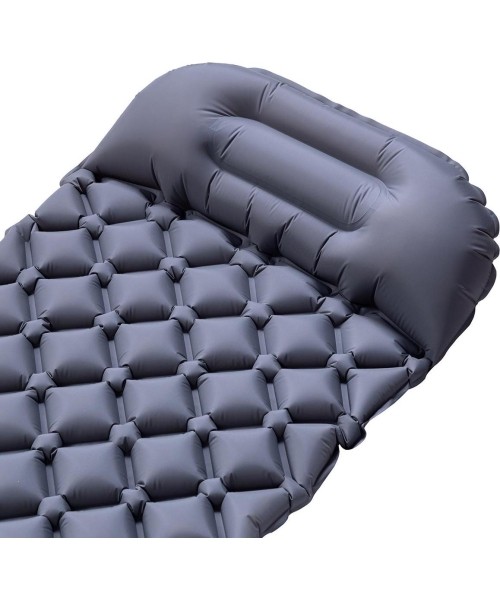 Tourist Mat With Pump Nils Camp NC4006, Grey
