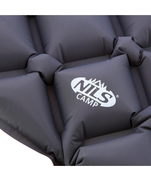 Tourist Mat With Pump Nils Camp NC4006, Grey