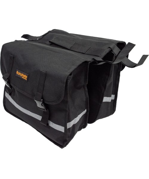 Prophete bicycle panniers for rear rack 30 l (black)