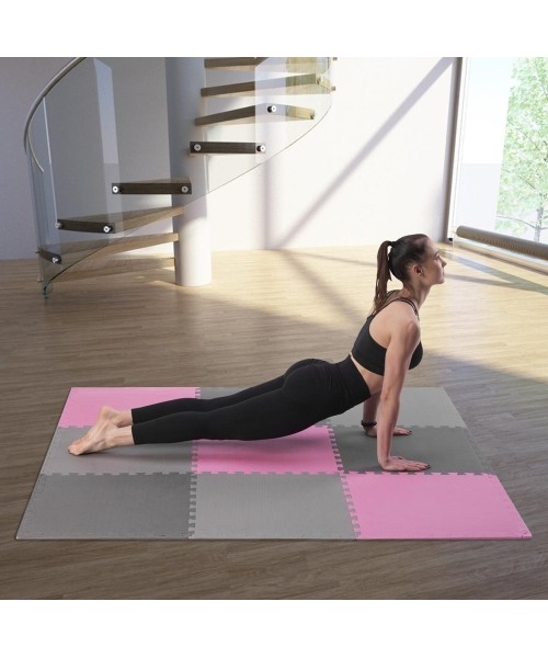 Protective Mat One Fitness MP-10, 60x60x1cm, 9pcs.