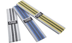HB001 ONE FITNESS 3in1 EXERCISE RUBBER SET
