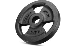 Cast Iron Weights Set Marbo, 30kg / 4x5kg + 4x2.5kg
