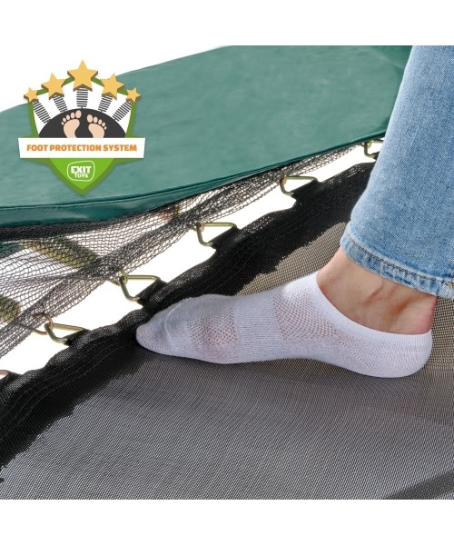 EXIT Allure Classic trampoline ø253cm - green