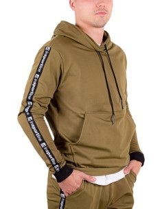 Meeste kapuutsiga dressipluus inSPORTline Straphoodie - Khaki