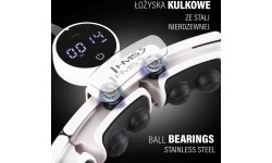 HHM16 HULA HOOP WHITE MAGNETIC WITH WEIGHT + COUNTER HMS