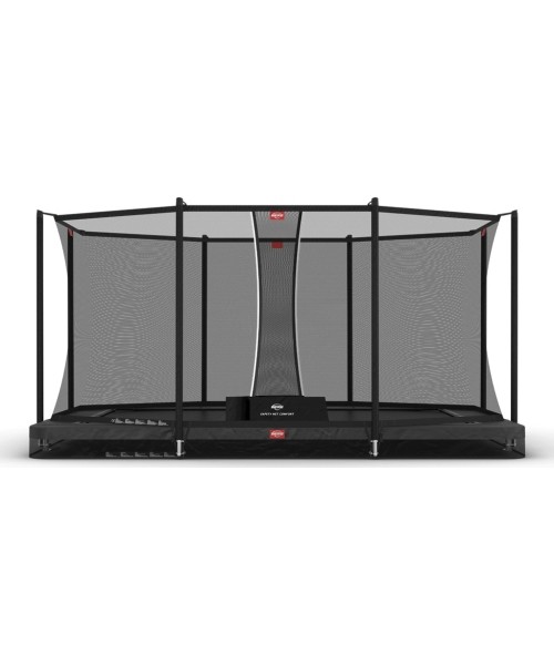 BERG Ultim Favorit InGround 410 Grey + Safety Net Comfort