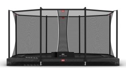 BERG Ultim Favorit InGround 410 Grey + Safety Net Comfort