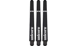 Dart Shafts Unicorn Gripper 4 Black Long – 3-Pack