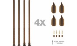 ZFISH Feeder Casting Tube 4pcs