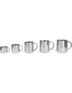 BasicNature Stainless Steel Thermo Mug 'Deluxe'