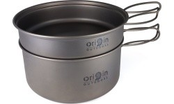 Origin Outdoors Camping Cooking Set 'Titanium'