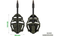 ZFISH Method Feeder Spider Medium komplekt 50, 60 g + vorm