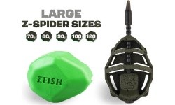 ZFISH Method Feeder Spider vorm, suur