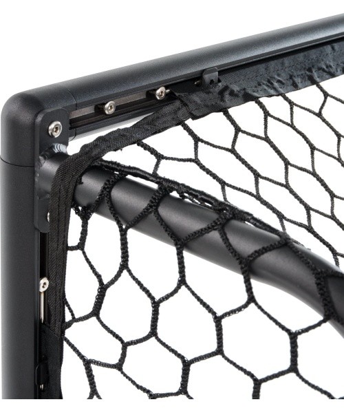 EXIT Scala aluminium football goal 120x80cm - black